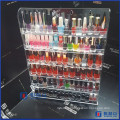 Clear Acrylic Nail Polish Salon Wall Display Storage Rack